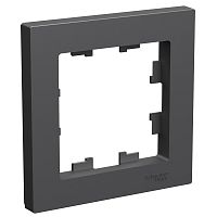 Рамка универсальная Systeme Electric AtlasDesign 1-м. базальт картинка